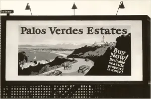 AC-34 Palos Verdes Billboard - Vintage Image