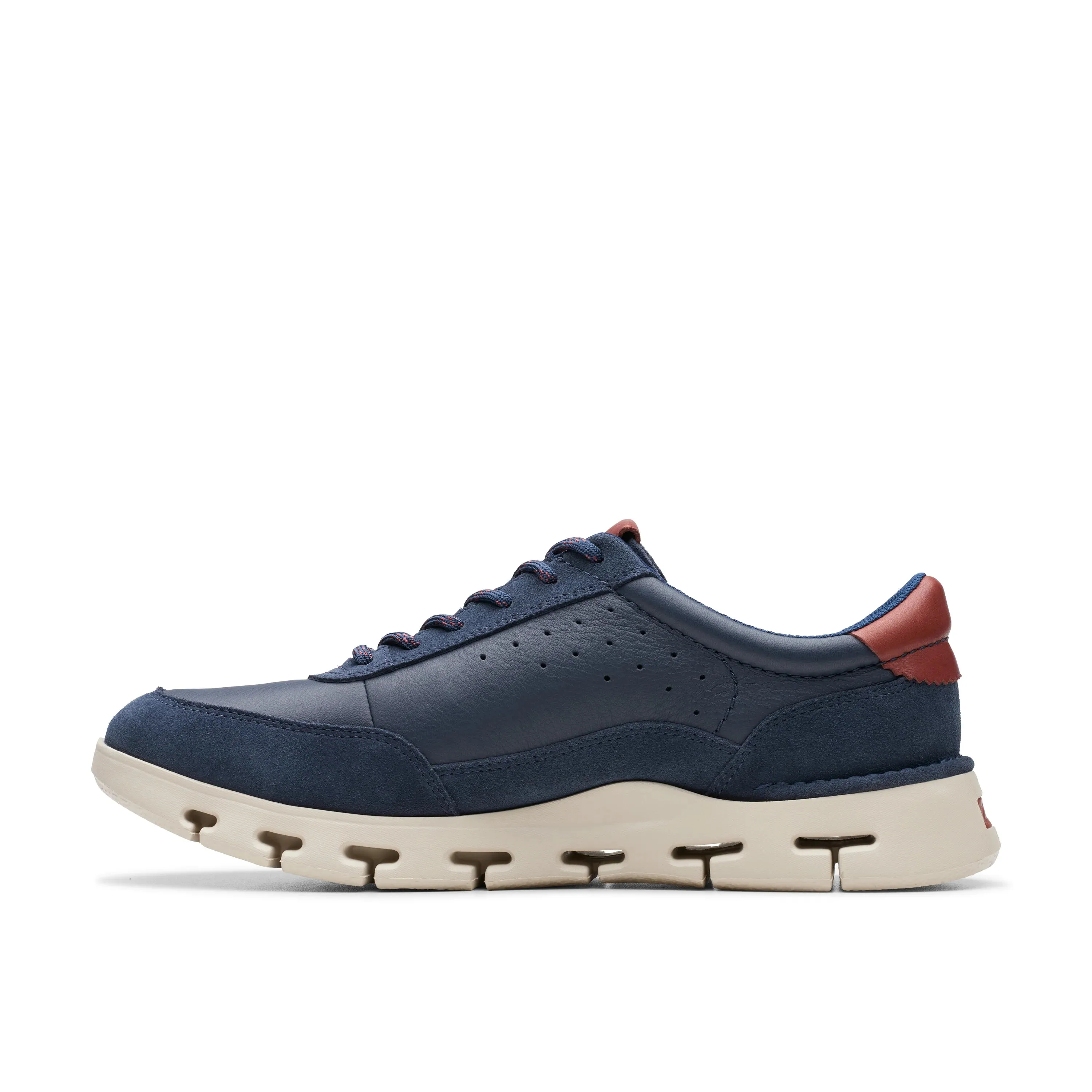 CLARKS | SNEAKERS HOMBRE | NATURE X ONE NAVY LEATHER | AZUL