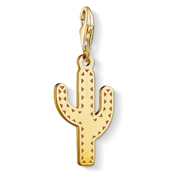 Colgante Charm "Cactus Oro"