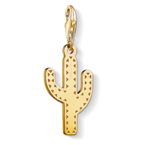 Colgante Charm "Cactus Oro"