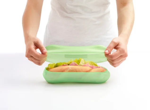 Kit fundas reutilizables para sandwiches y bocadillos.