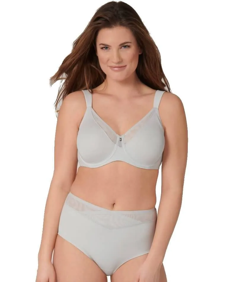 Triumph True Shape Sensation Minimiser Underwire Bra - Platino