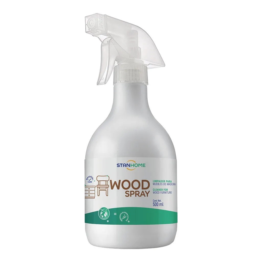 Wood Spray 500 ML | Limpiador para muebles de madera en spray