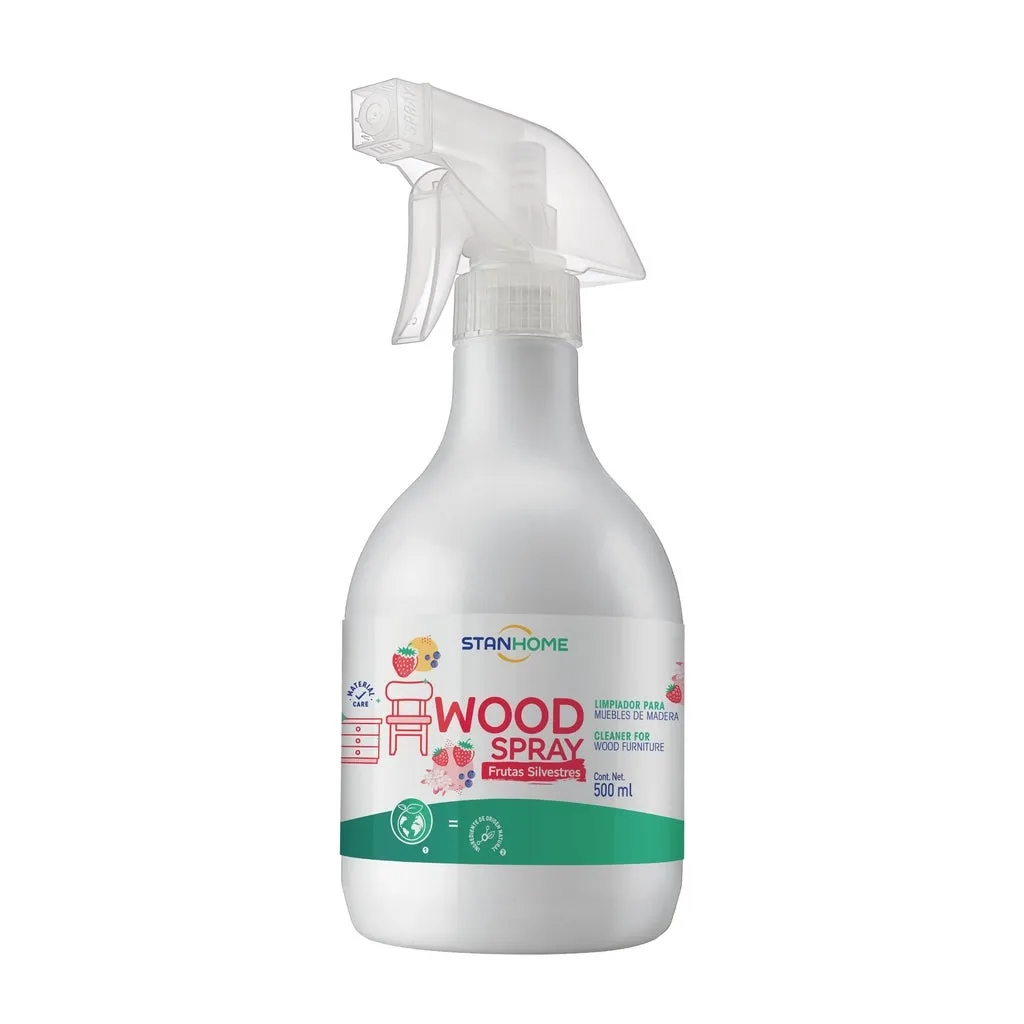 Wood Spray 500 ML | Limpiador para muebles de madera en spray